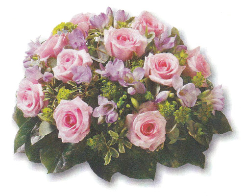 Freesia & Rose Posy